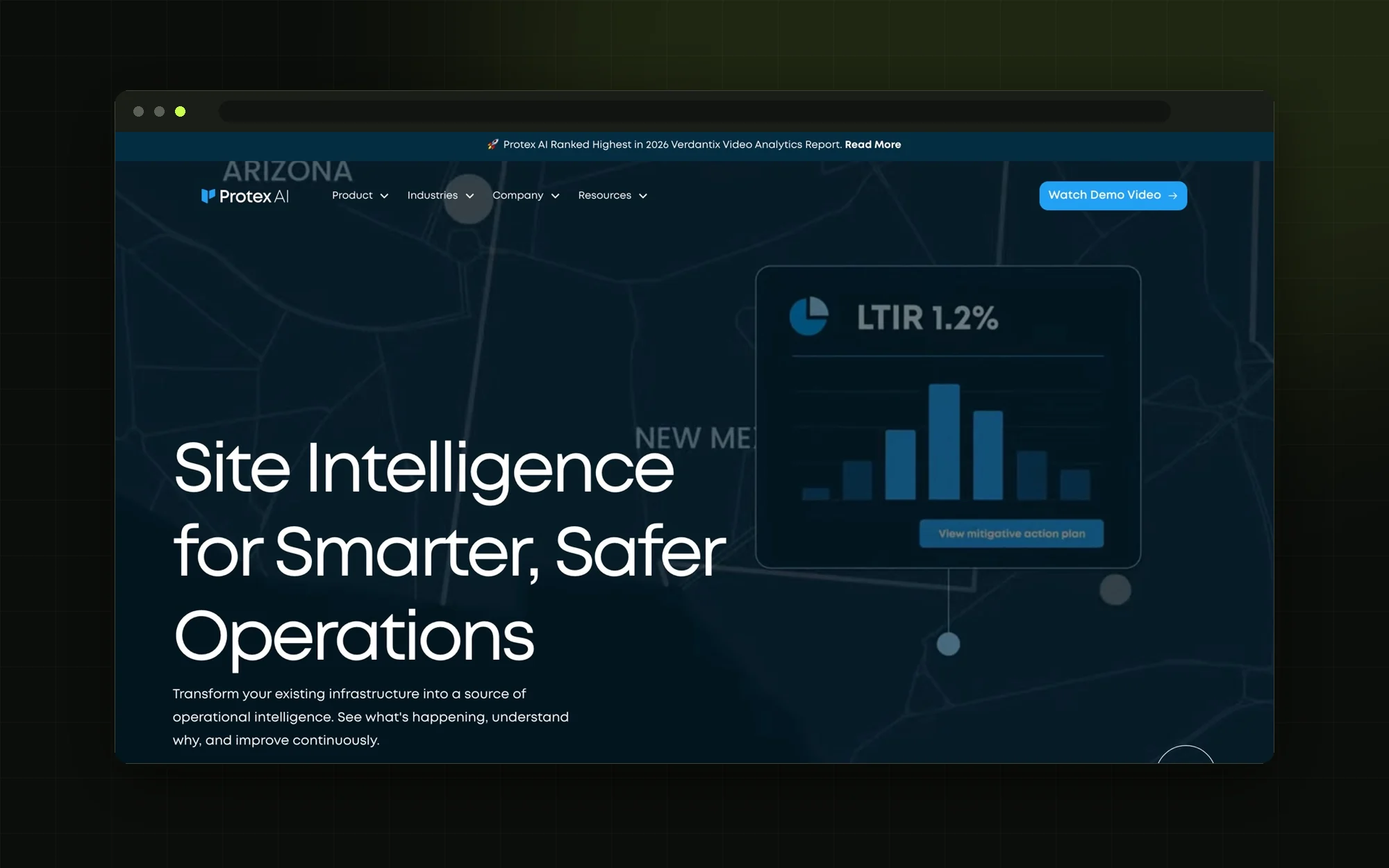 Protex AI — SaaS · Web design project by ZevGeeks